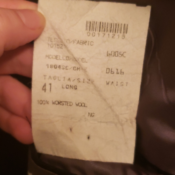 Givenchy Black Blazer 41R Wolsted Wool - Picture 7 of 7